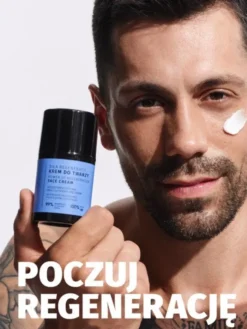 Yope Men Wood, krem do twarzy dla mężczyzn, Siła regeneracji, 50 ml