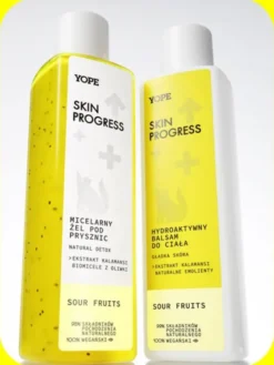 Yope Skin Progress, Sour Fruits, micelarny żel pod prysznic, 200 ml