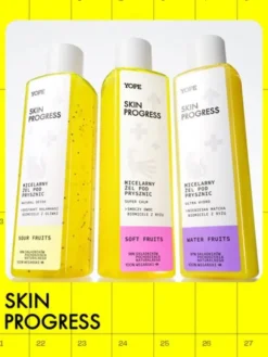 Yope Skin Progress, Water Fruits, micelarny żel pod prysznic, 200 ml