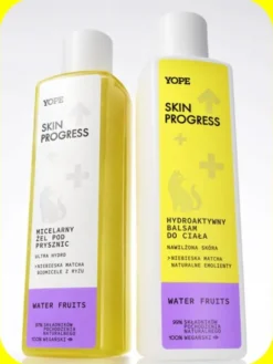 Yope Skin Progress, Water Fruits, micelarny żel pod prysznic, 200 ml