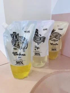 Yope Werbena, mydło w płynie do rąk, zapas, 500 ml