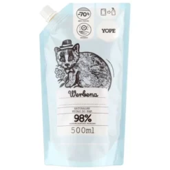 Yope Werbena, mydło w płynie do rąk, zapas, 500 ml