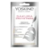 Yoskine Geisha Mask, maska na srebrnej tkaninie Sakura, 20 ml