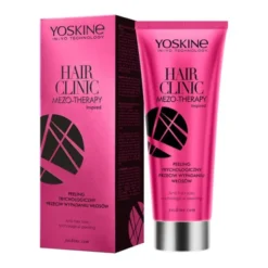 Yoskine Hair Clinic Mezo-Therapy, profesjonalny zabieg wygładzający włosy z efektem laminacji, 200 ml