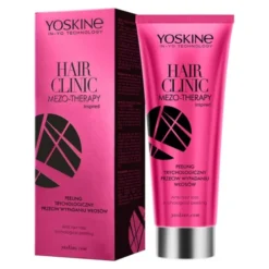 Yoskine Hair Clinic Mezo-Therapy, peeling trychologiczny przeciw wypadaniu włosów, 200 ml