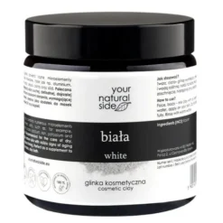Your Natural Side, glinka kosmetyczna, biała, 75 g