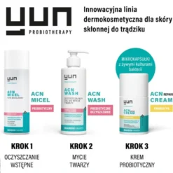 Yun ACN Micel, prebiotyczny płyn micelarny, 200 ml