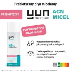 Yun ACN Micel, prebiotyczny płyn micelarny, 200 ml