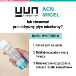 Yun ACN Micel, prebiotyczny płyn micelarny, 200 ml