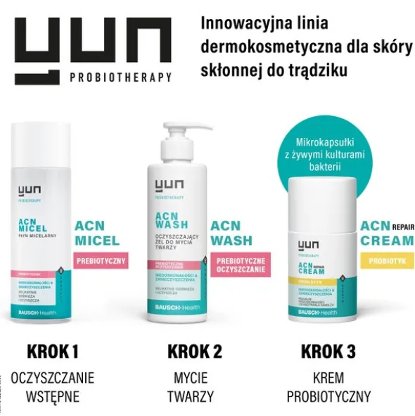 Yun ACN Repair Cream, krem probiotyczny, 50 ml