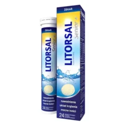 Zdrovit Litorsal Senior +, tabletki musujące, 24 szt.