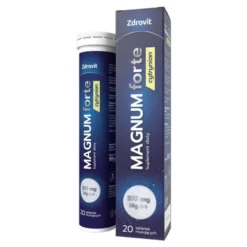 Zdrovit Magnum forte cytrynian, tabletki musujące, 20 szt.