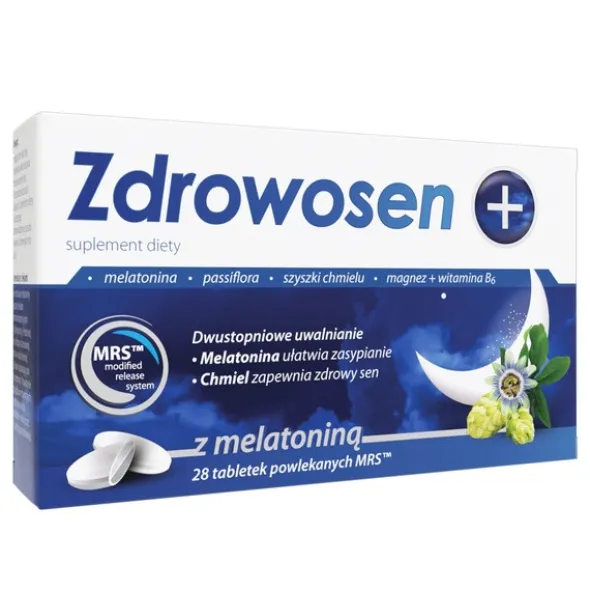 Zdrowosen +, tabletki powlekane, 28 szt.