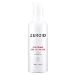Zeroid Pimprove Gel Cleanser, żel oczyszczający do skóry tłustej, mieszanej i skłonnej do trądziku, 180 ml
