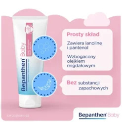 Zestaw Bepanthen Baby, maść ochronna, 200 g + 30 g + 3,5 g
