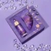 Zestaw Crystallove, serum do twarzy z ametystem, 30 ml + płytka do masażu gua sha, 1 szt.