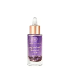 Zestaw Crystallove, serum do twarzy z ametystem, 30 ml + płytka do masażu gua sha, 1 szt.