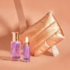 Zestaw Crystallove, serum, 30 ml + mgiełka z ametystem, 100 ml + kosmetyczka, 1 szt.