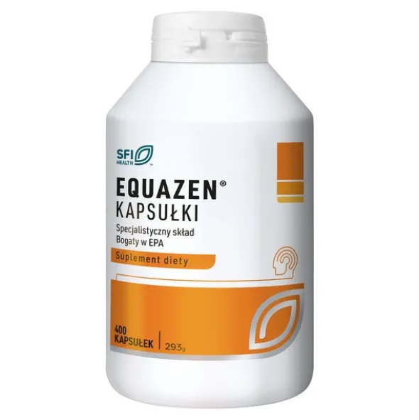 Zestaw Equazen, kapsułki, 400 szt. + DOZ PRODUCT Witamina D3 2000 j.m., kapsułki miękkie, 120 szt.