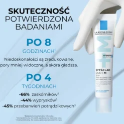 Zestaw La Roche-Posay, Effaclar Duo+ M, krem przeciw niedoskonałościom, 40 ml + Cicaplast Baume B5+, balsam kojący do twarzy i ciała, 100 ml