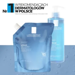 Zestaw La Roche-Posay, Lipikar Gel Lavant, żel myjący, 400 ml + opakowanie uzupełniające refill, 400 ml