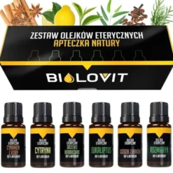 Zestaw olejków eterycznych - apteczka natury, 6 x 10 ml