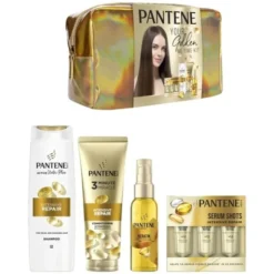 Zestaw, Pantene, Pro-V Intensive Repair, Szampon, 325 ml + Odżywka, 160 ml + Olejek, 100 ml + Serum w ampułkach, 10 x 3 x 15 ml