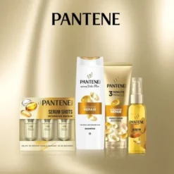 Zestaw, Pantene, Pro-V Intensive Repair, Szampon, 325 ml + Odżywka, 160 ml + Olejek, 100 ml + Serum w ampułkach, 10 x 3 x 15 ml