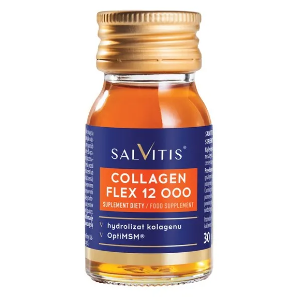 Zestaw Salvitis Collagen Flex 12000, płyn, 30 ml x 60 szt.