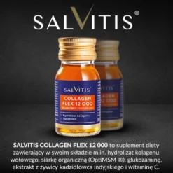 Zestaw Salvitis Collagen Flex 12000, płyn, 30 ml x 60 szt.