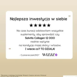 Zestaw Salvitis Collagen, kolagen do picia, płyn, 30 ml x 60 szt.