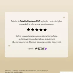 Zestaw Salvitis Hyaluron 250, 30 ml x 15 szt.
