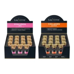 Zestaw Salvitis Mix Salvitis Hyaluron 250, 15 szt. + Salvitis Collagen 12 000, 15 szt.