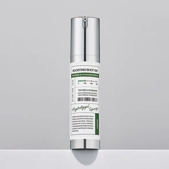 Zestaw Skin627 Boosting Shot 100 + Cica with Green Tea Sheet Mask, serum, 50 ml + maseczka, 22 ml