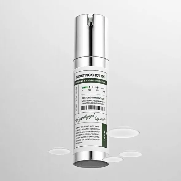 Zestaw Skin627 Boosting Shot 100 + Cica with Green Tea Sheet Mask, serum, 50 ml + maseczka, 22 ml