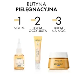 Zestaw Vichy Neovadiol Magistral, odżywczy i redukujący wiotczenie balsam na dzień, 50 ml + odżywczy i modelujący owal twarzy krem na noc, 50 ml
