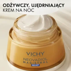 Zestaw Vichy Neovadiol Magistral, odżywczy i redukujący wiotczenie balsam na dzień, 50 ml + odżywczy i modelujący owal twarzy krem na noc, 50 ml