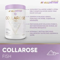 Zestaw 2x Allnutrition ALLDEYNN CollaRose Fish, smak pomarańczowy, proszek, 300 g
