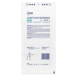 Zestaw 8x DOZ Med Sterilis, jałowe plastry opatrunkowe, 10 cm x 25 cm
