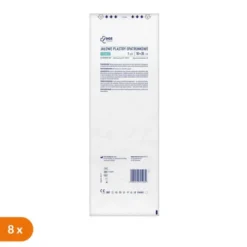 Zestaw 8x DOZ Med Sterilis, jałowe plastry opatrunkowe, 10 cm x 35 cm