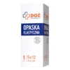 Zestaw 4x DOZ PRODUCT Opaska elastyczna tkana z zapinką, 5 m x 12 cm, 1 szt.