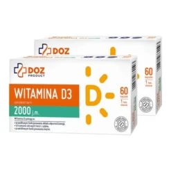 Zestaw 2 x DOZ Product Witamina D3 2000 j.m.