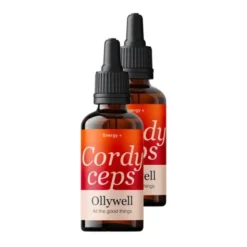 Zestaw 2 x Ollywell BIO Cordyceps, krople, 30 ml