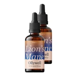 Zestaw 2 x Ollywell BIO Lion's Mane, krople, 30 ml