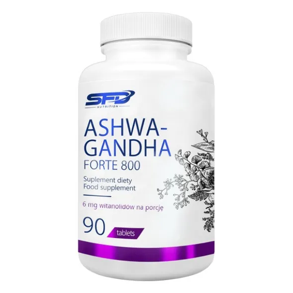 Zestaw 2 x SFD, Ashwagandha Forte 800, tabletki, 90 szt.