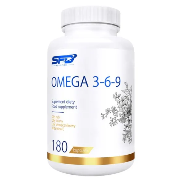Zestaw 2x SFD Omega 3-6-9, kapsułka, 180 szt.