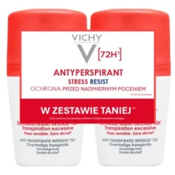 Zestaw 2 x Vichy Stress Resist, antyperspirant przeciw poceniu 72h, 50 ml