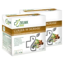 Zestaw 2x Zielnik DOZ Cukier w normie