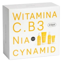 Zestaw Ziaja Witamina C i B3, krem na przebudzenie, 50 ml + tonik, 190 ml + żel do mycia, 190 ml + balsam do ciała, 200 ml