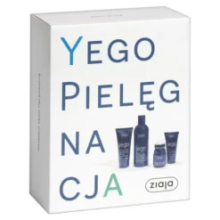 Zestaw Ziaja Yego, krem nawilżający, 50 ml + żel pod prysznic, 200 ml + balsam po goleniu, 75 ml + antyperspirant Yego Sport, 60 ml